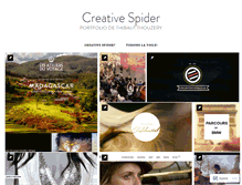 Tablet Screenshot of creative-spider.com